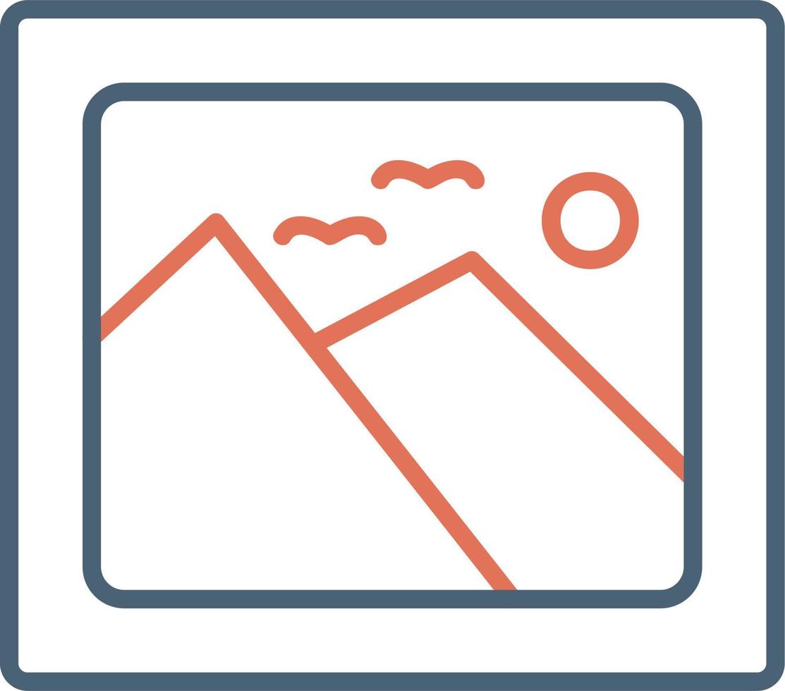 galerij vector pictogram