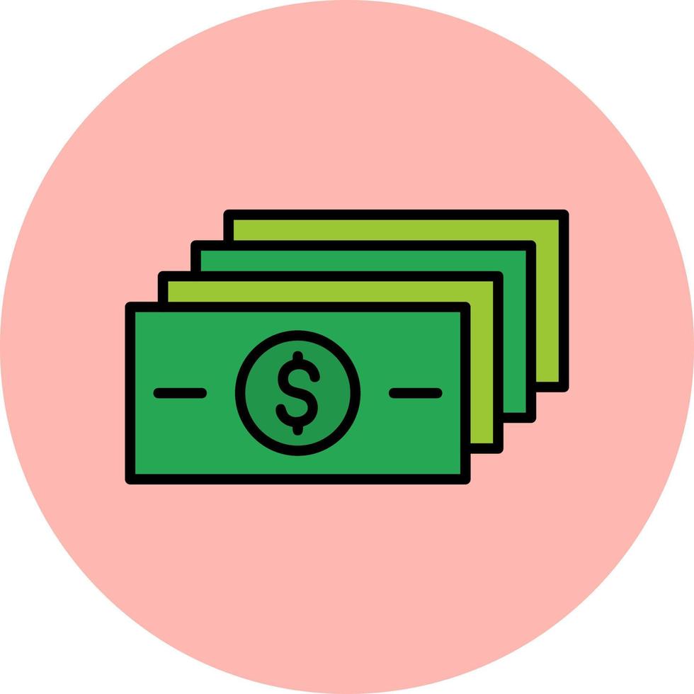 geld vector pictogram