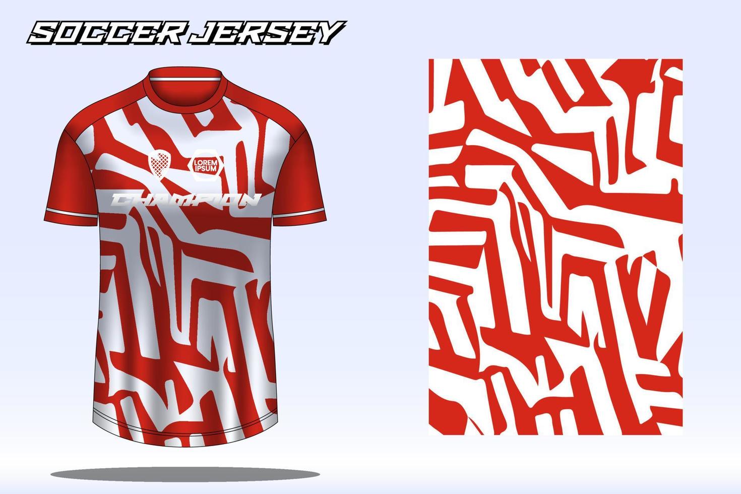 voetbal Jersey sport t-shirt ontwerp mockup voor Amerikaans voetbal club vector