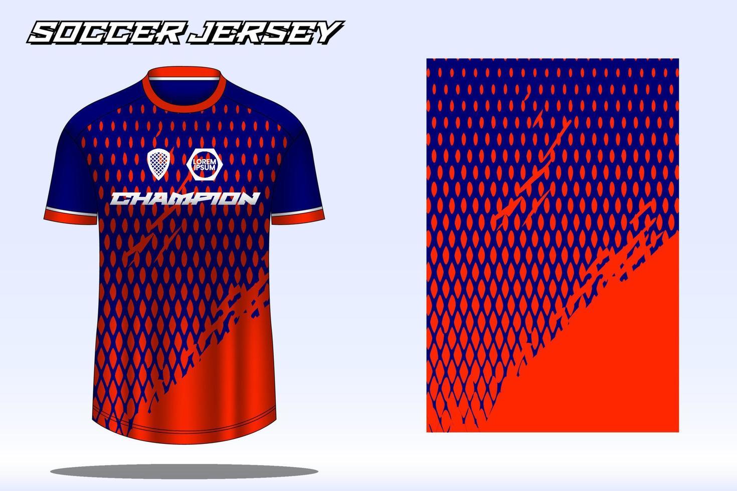 voetbal Jersey sport t-shirt ontwerp mockup voor Amerikaans voetbal club vector