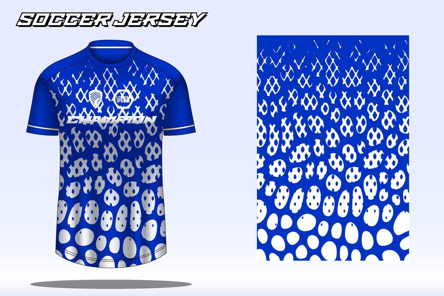 voetbal Jersey sport t-shirt ontwerp mockup voor Amerikaans voetbal club vector