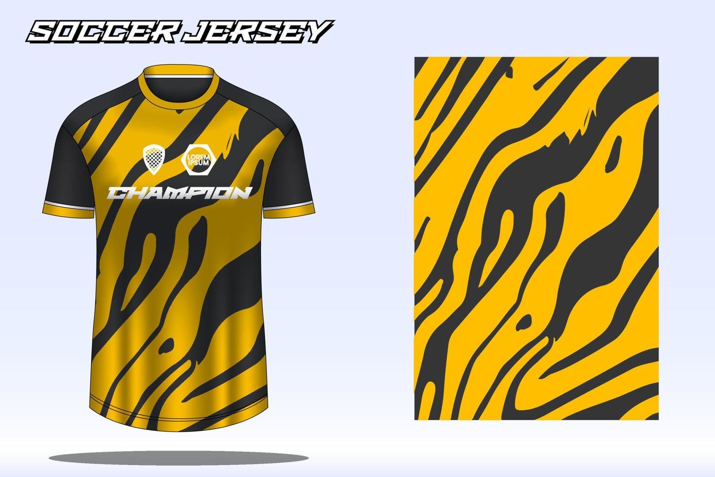 voetbal Jersey sport t-shirt ontwerp mockup voor Amerikaans voetbal club vector