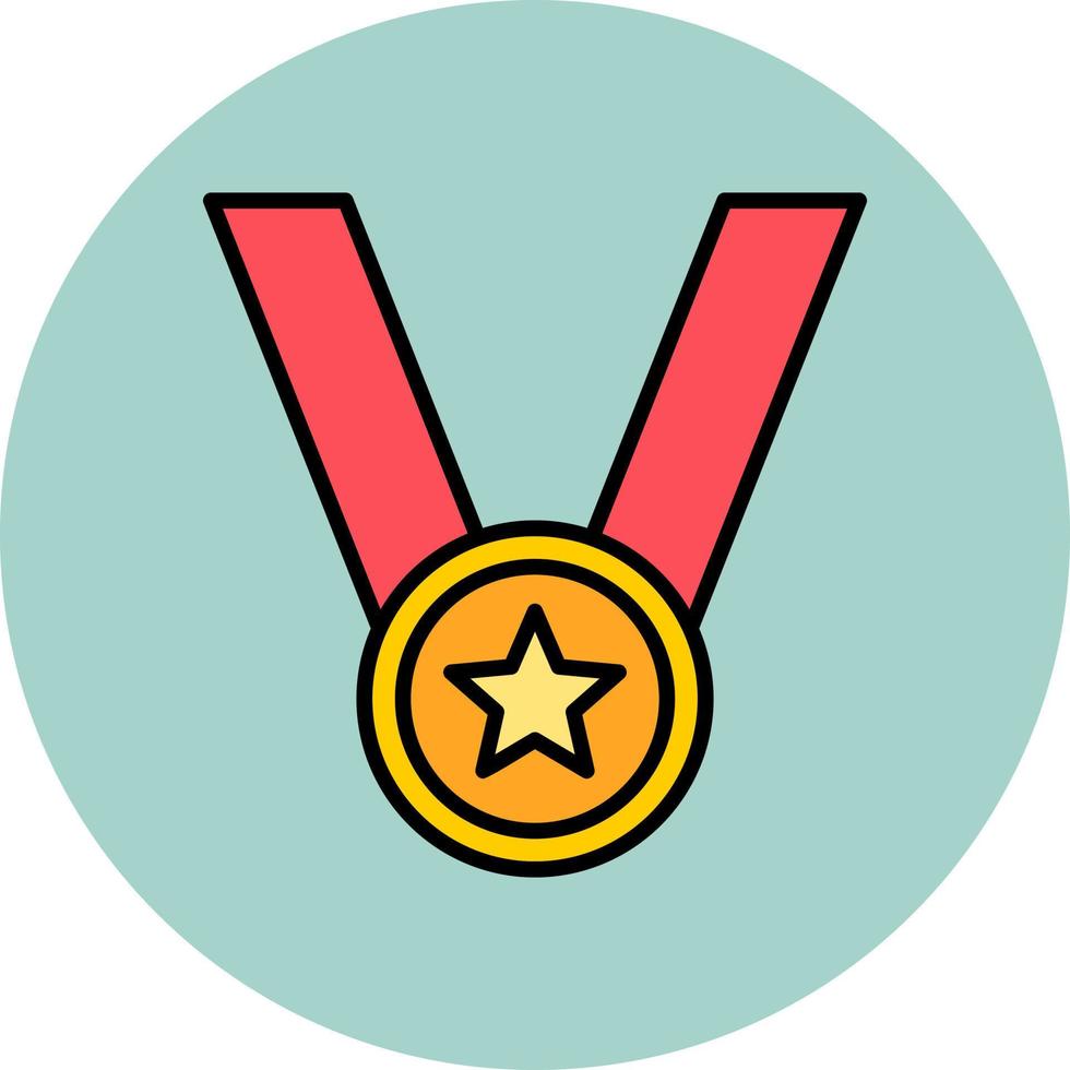 medaille vector pictogram