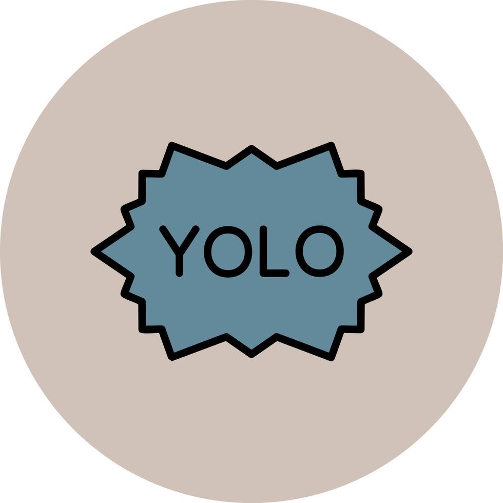 yolo vector icoon