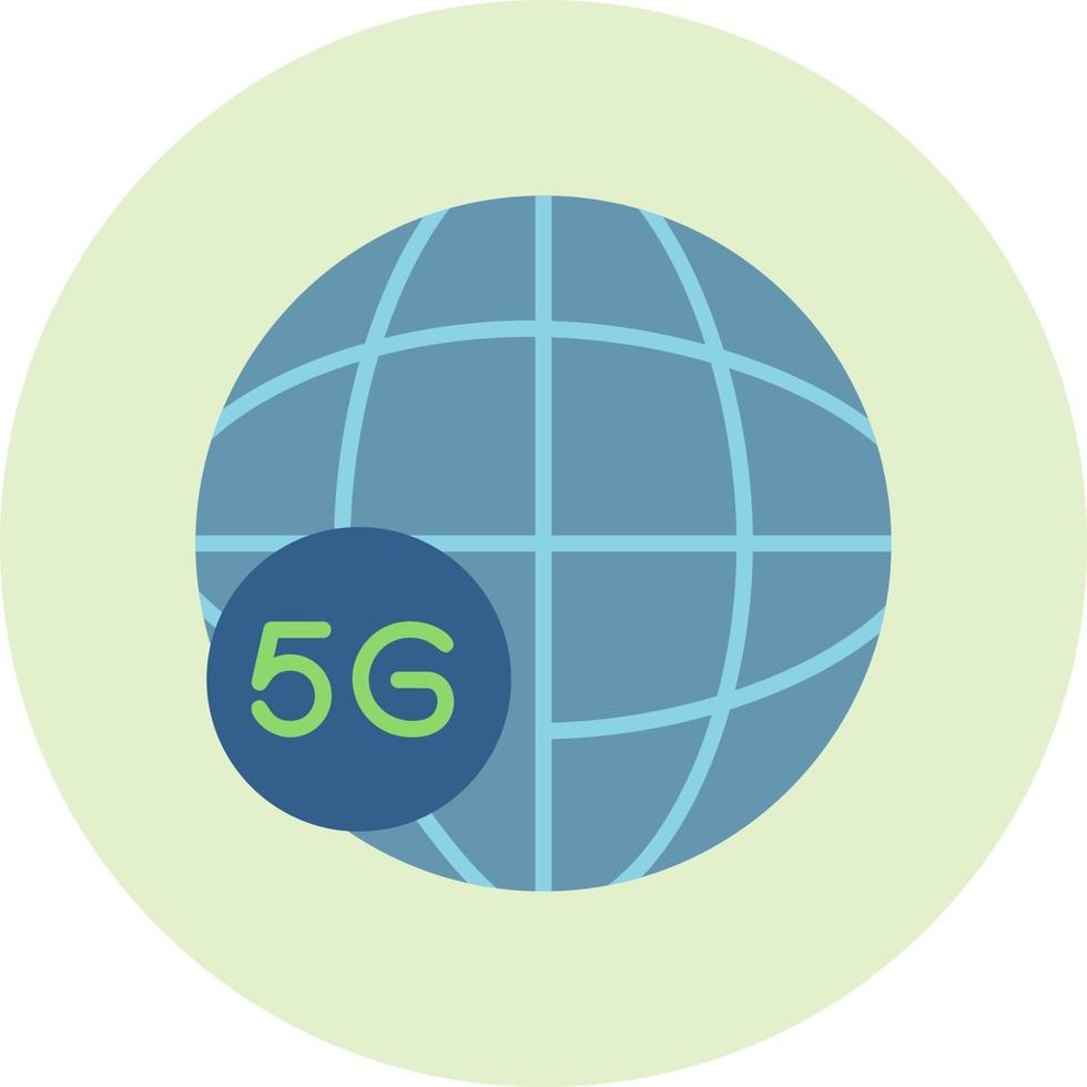 globaal 5g internet vector icoon