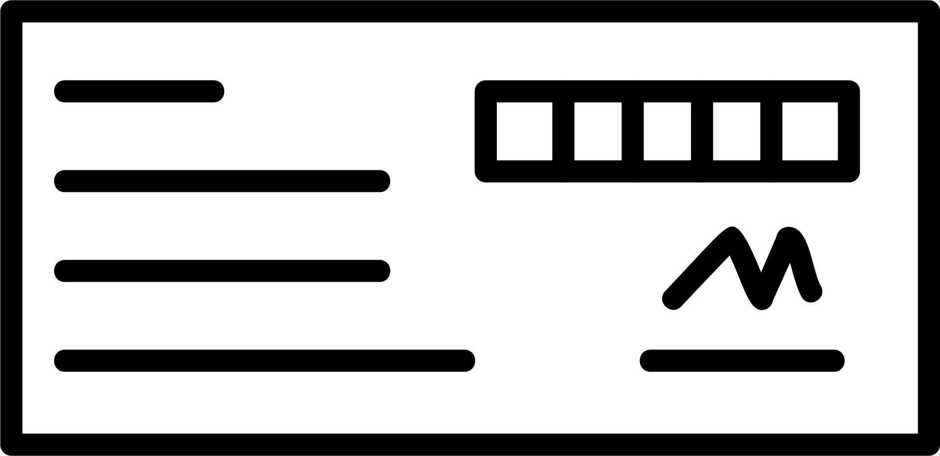 controleer vector pictogram