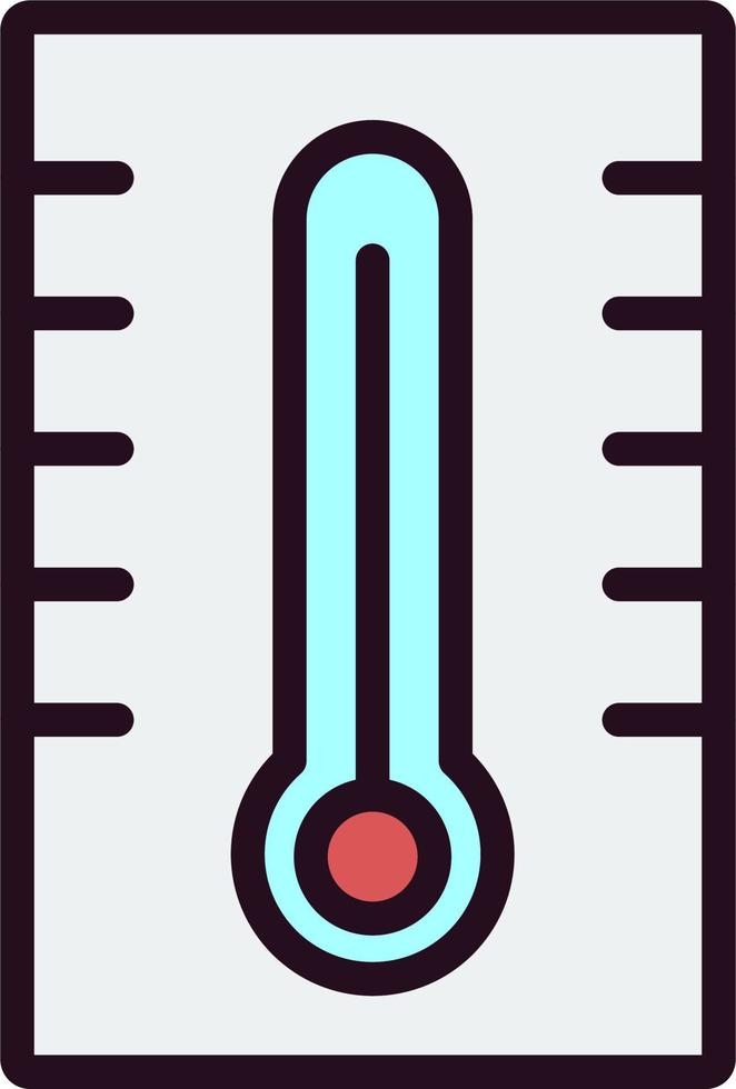 thermometer vector pictogram