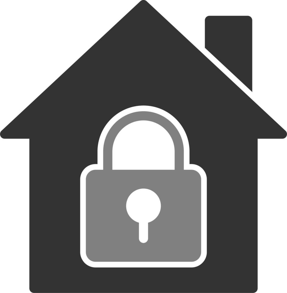beveiligen huis vector icoon