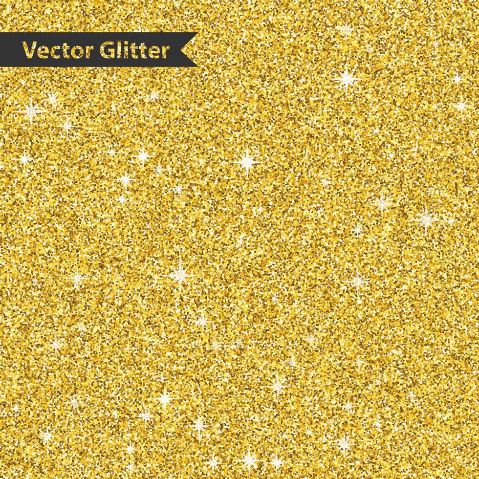 gouden schitteren patroon structuur met ster. abstract achtergrond gloeiend premie banier vector