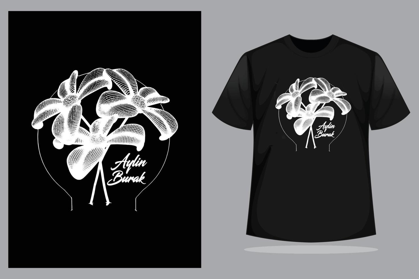 vector illustratie van een abstract t-shirt ontwerp, geschikt voor uw bedrijf t-shirt ontwerp