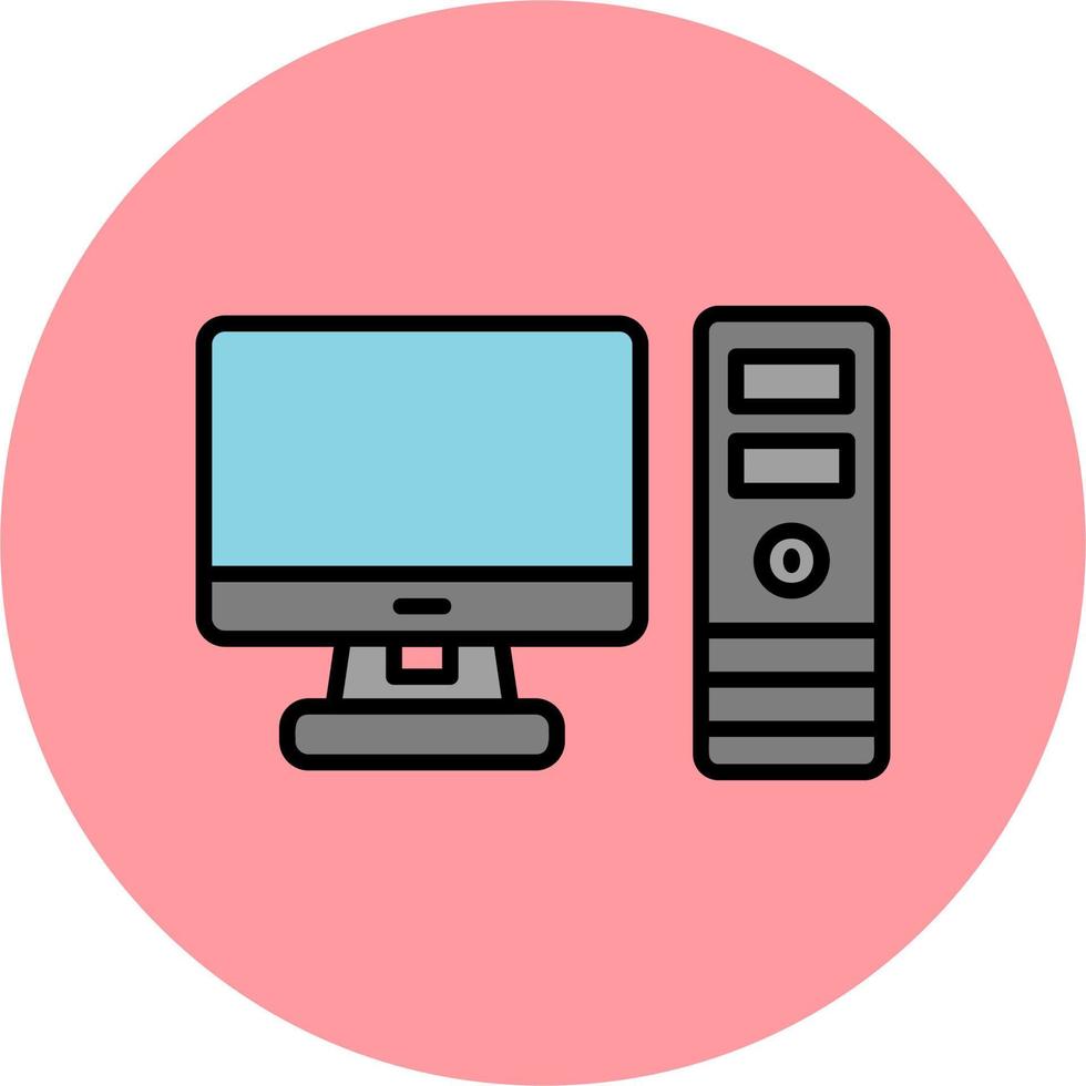 computer vector pictogram