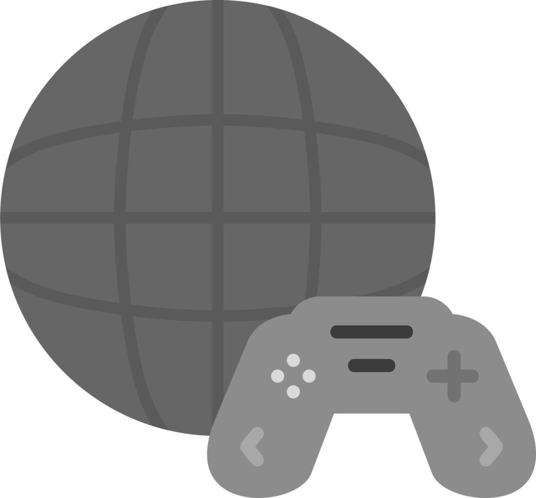 wereld gaming vector icoon