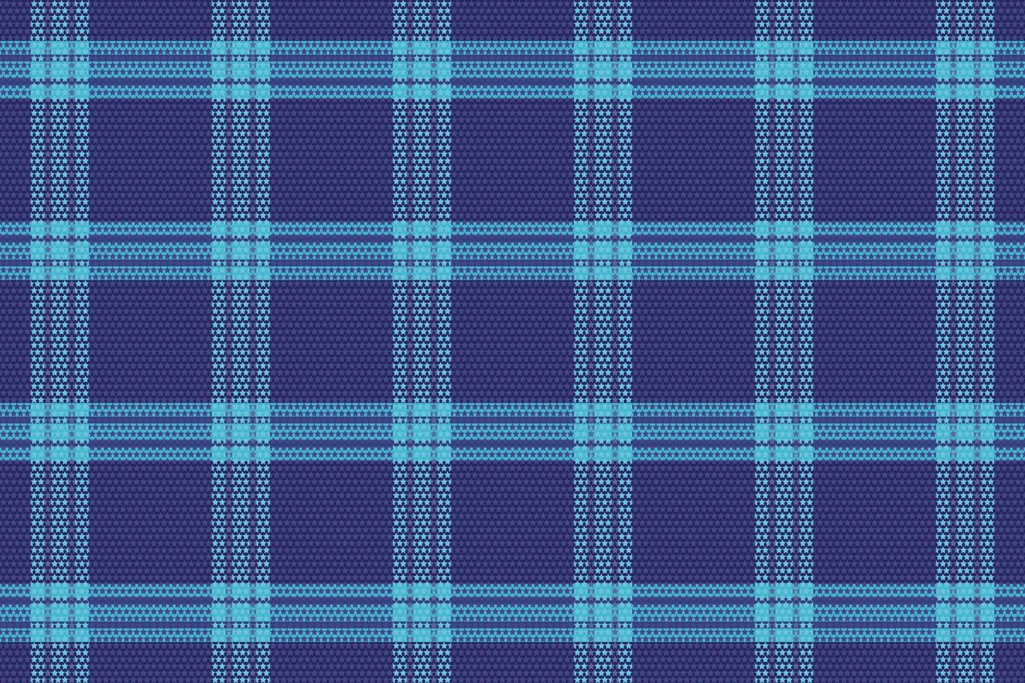 Schotse ruit plaid met nacht kleur patroon. vector