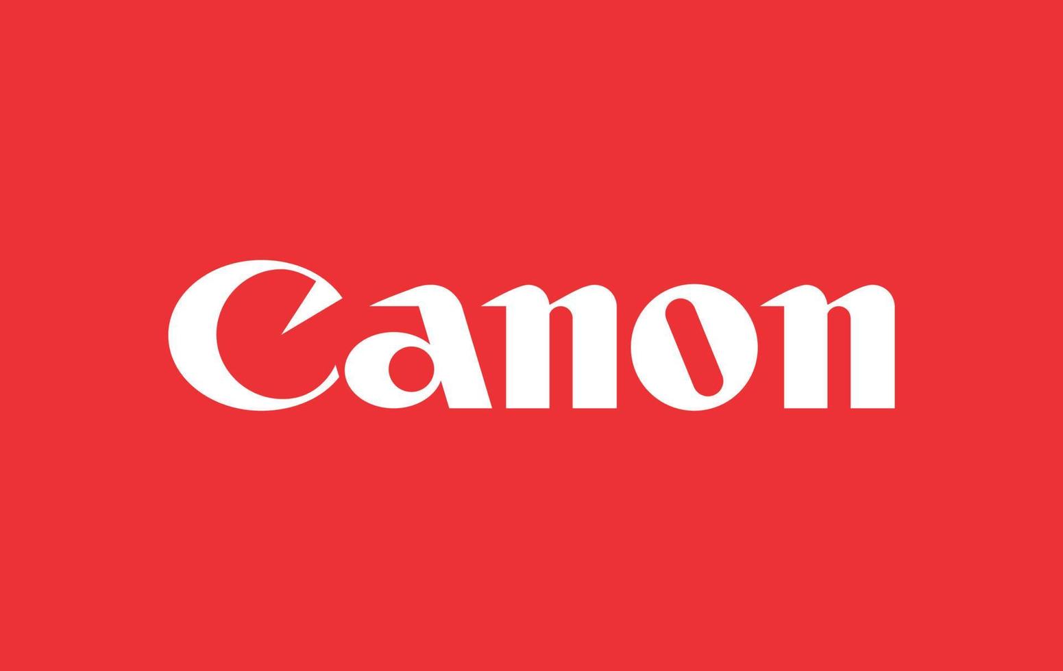 canon logo vector, canon icoon vrij vector