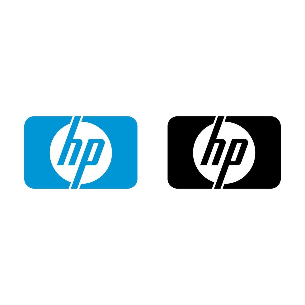 hp logo vector, hp icoon vrij vector