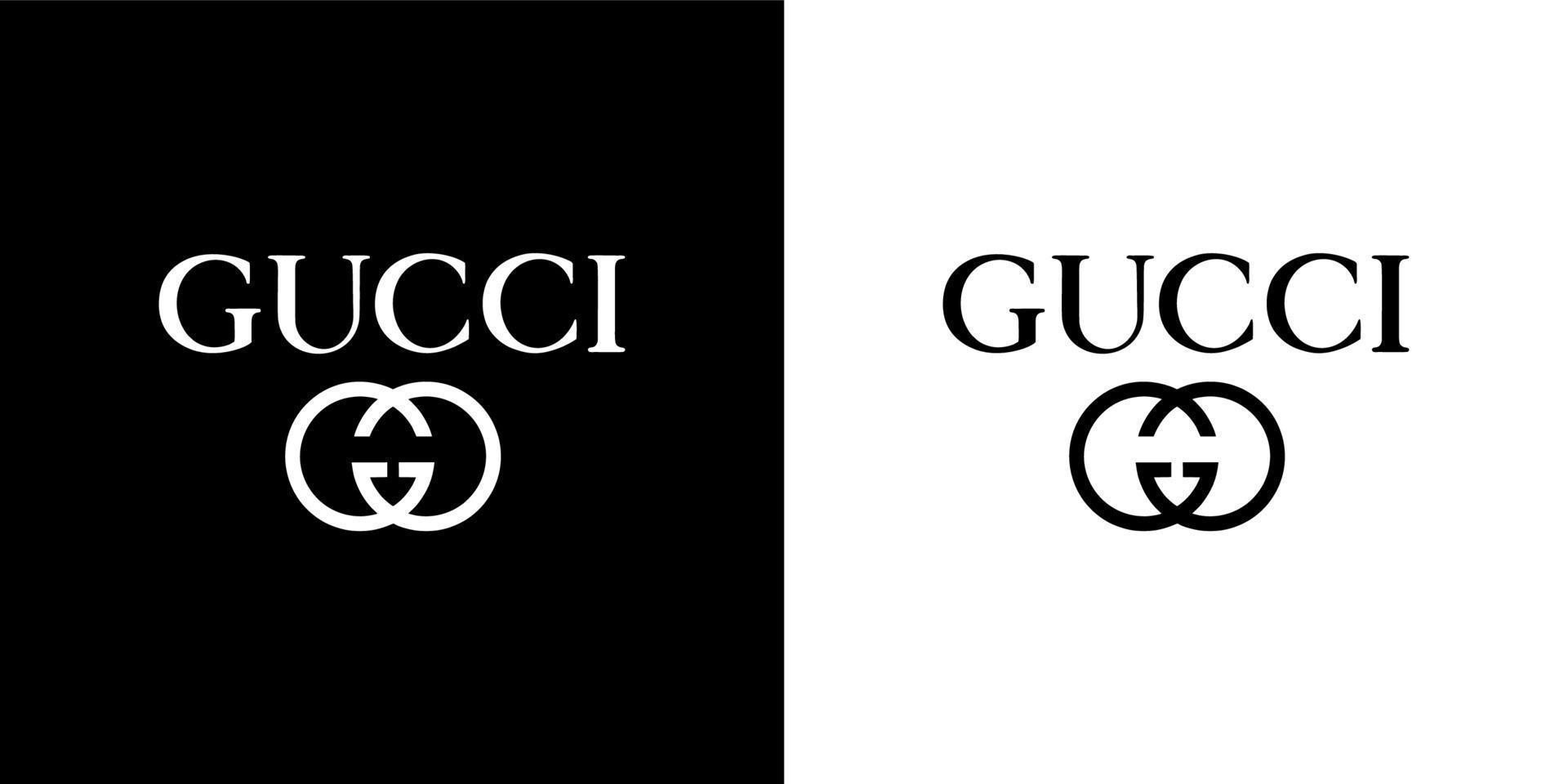 Gucci logo vector, Gucci icoon vrij vector