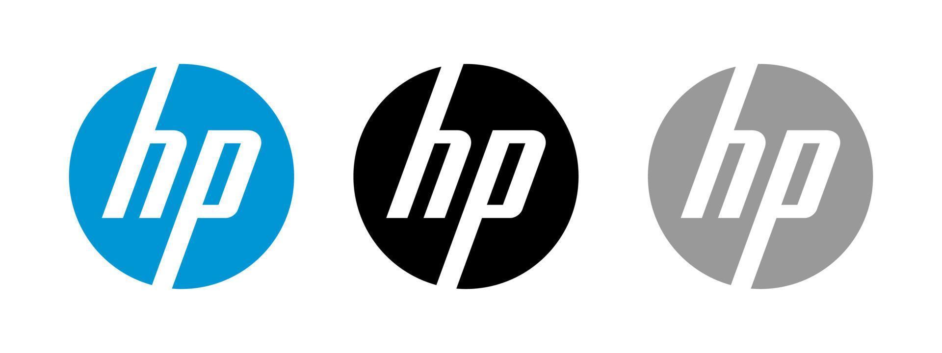 hp logo vector, hp icoon vrij vector