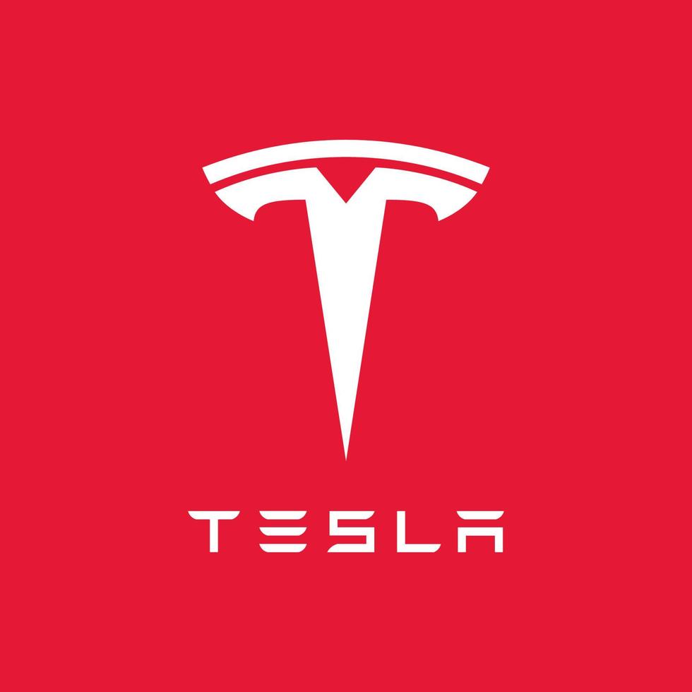 Tesla logo vector, Tesla icoon transparant PNG vector