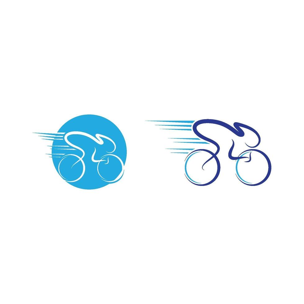 fiets logo afbeeldingen vector