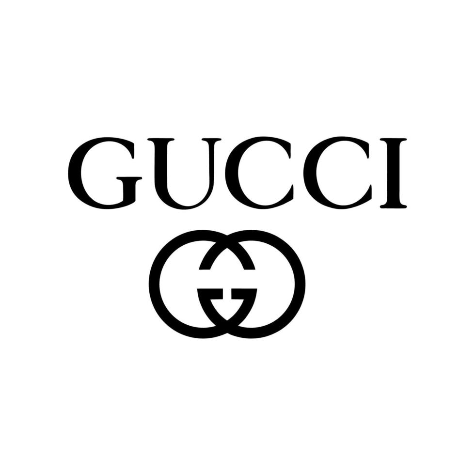 Gucci logo vector, Gucci icoon vrij vector