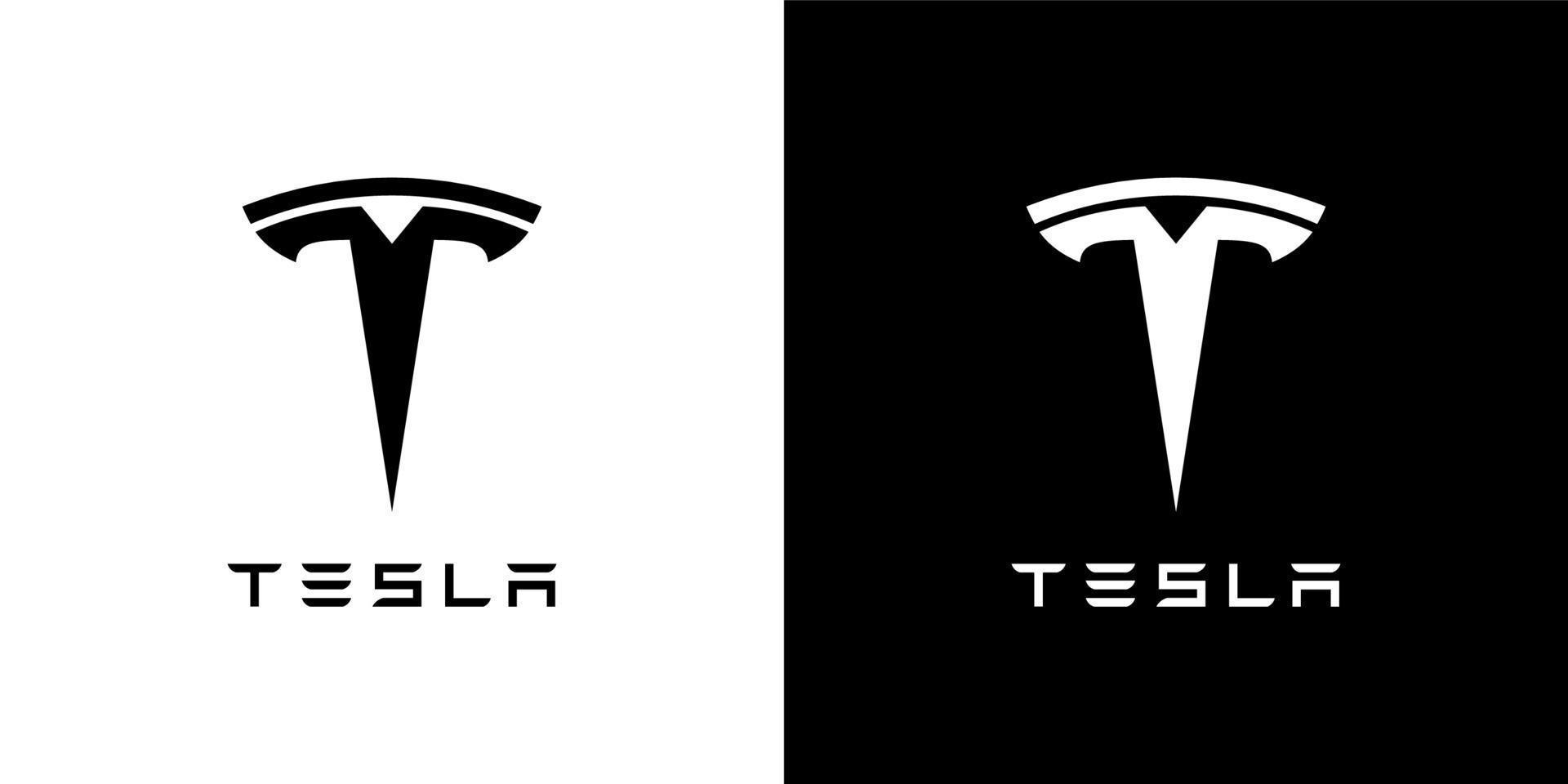 Tesla logo vector, Tesla icoon transparant PNG vector