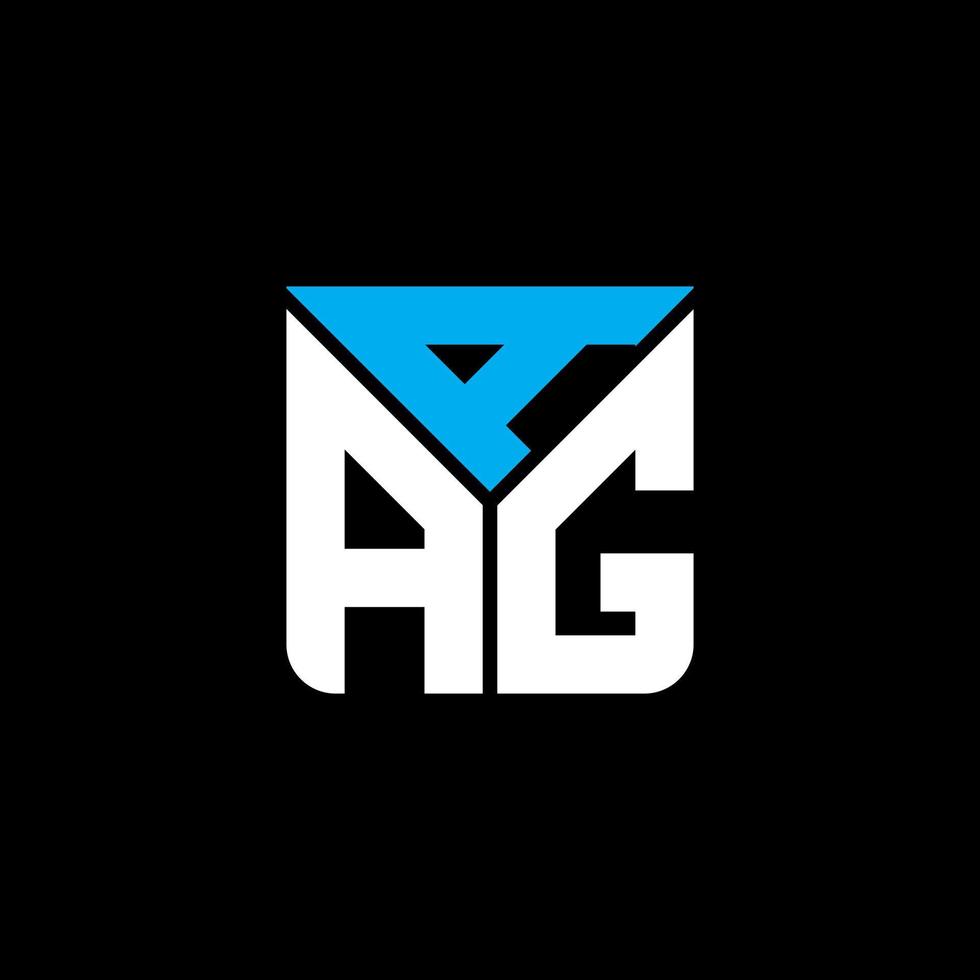aag brief logo creatief ontwerp met vector grafisch, aag gemakkelijk en modern logo.