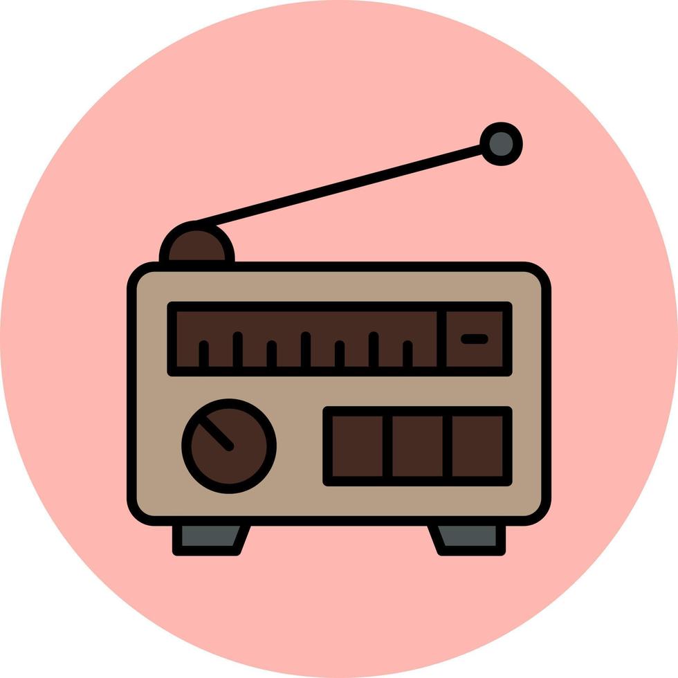 radio vector pictogram