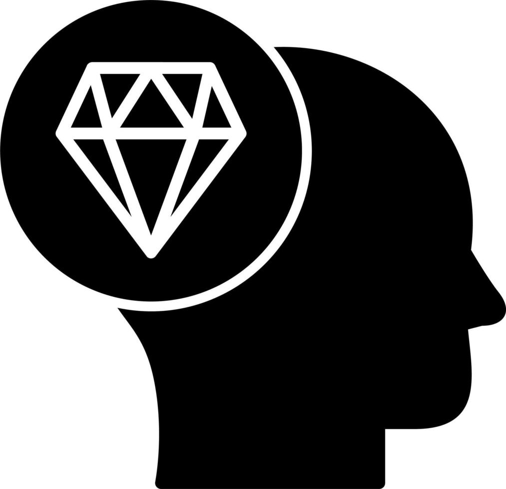 diamant vector pictogram