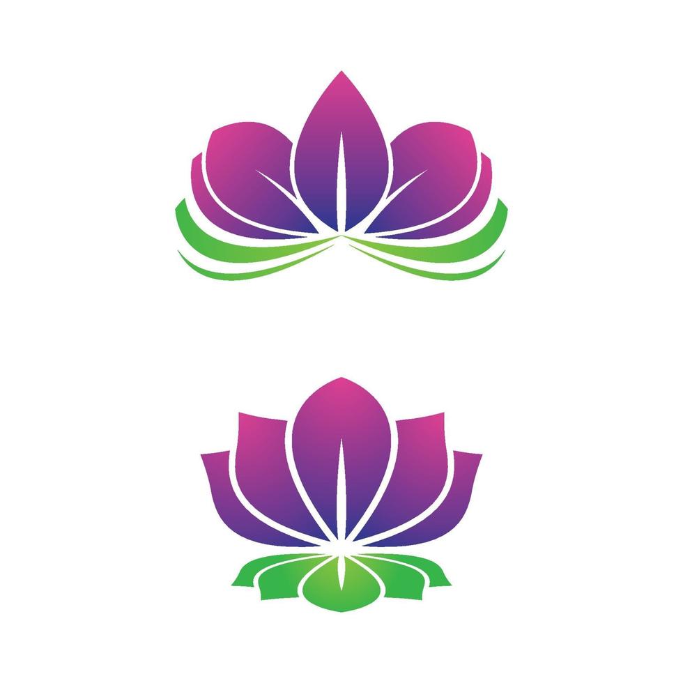 schoonheid lotus logo afbeeldingen vector