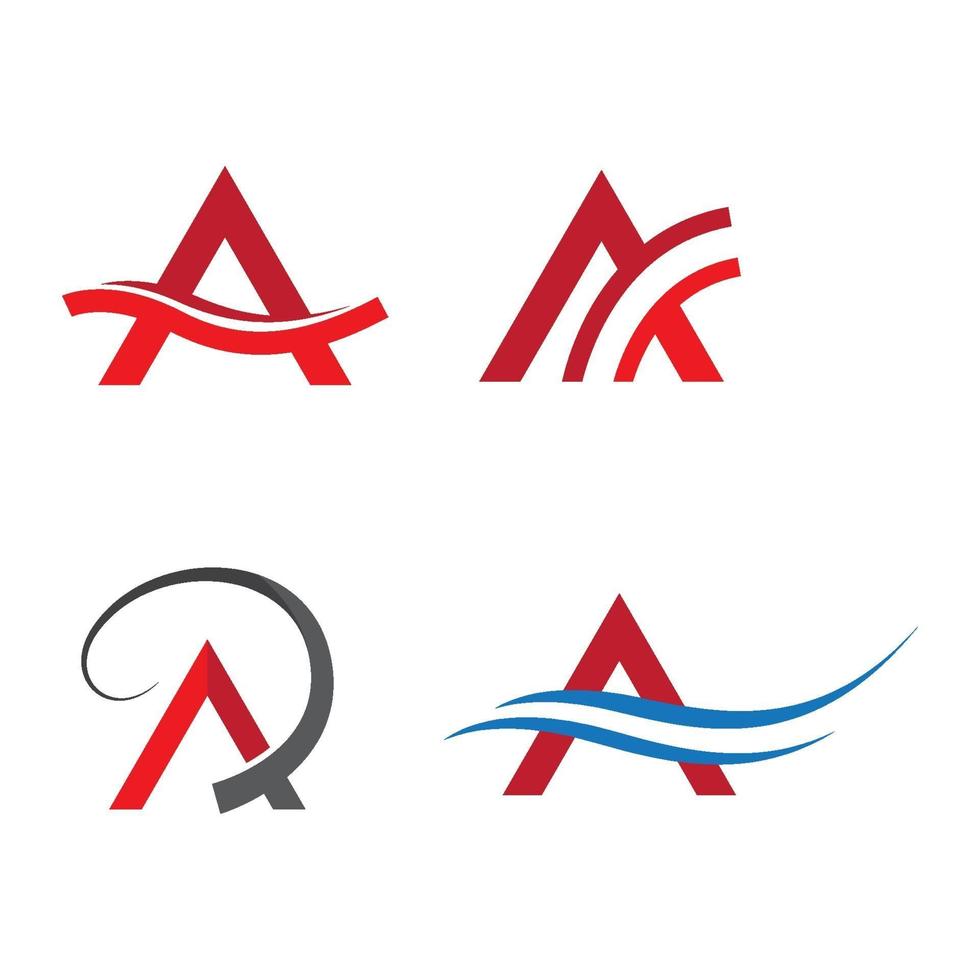 letter a logo afbeeldingen vector