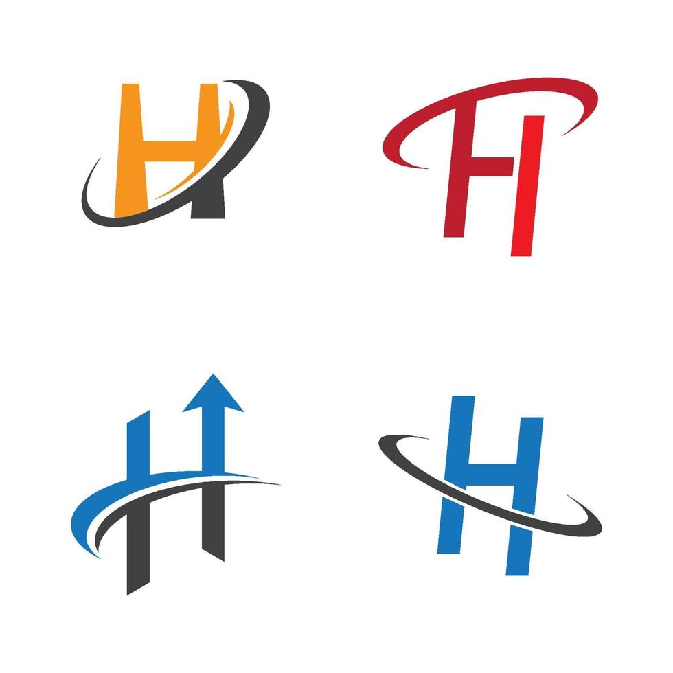 letter h logo afbeeldingen illustratie vector