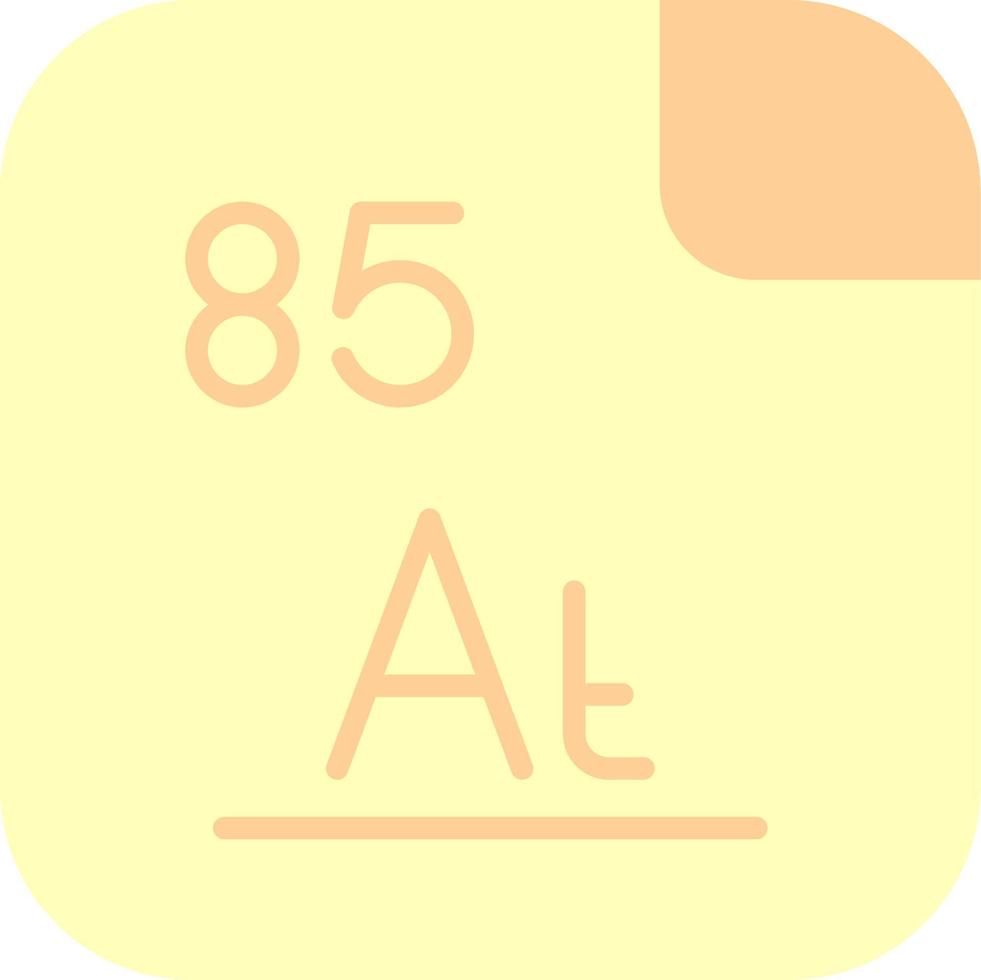 astatine vector icoon