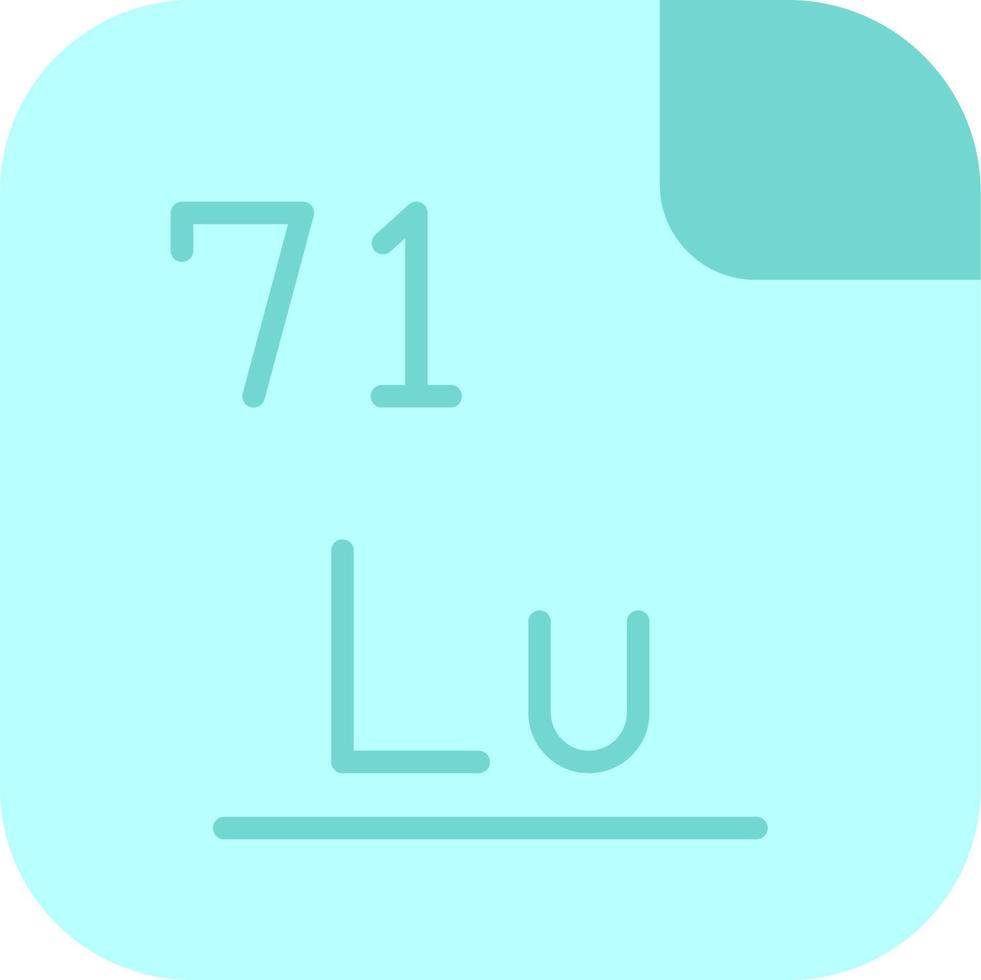 lutetium vector icoon