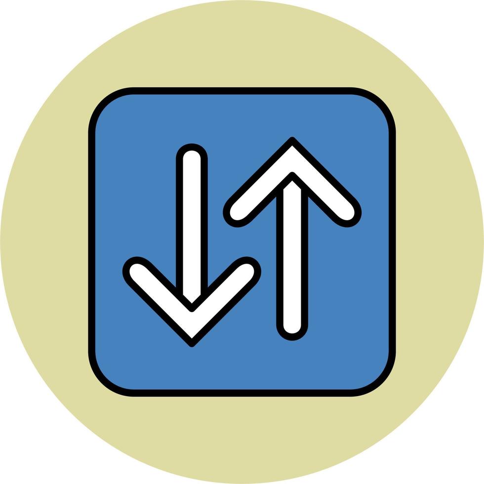 overdracht vector pictogram