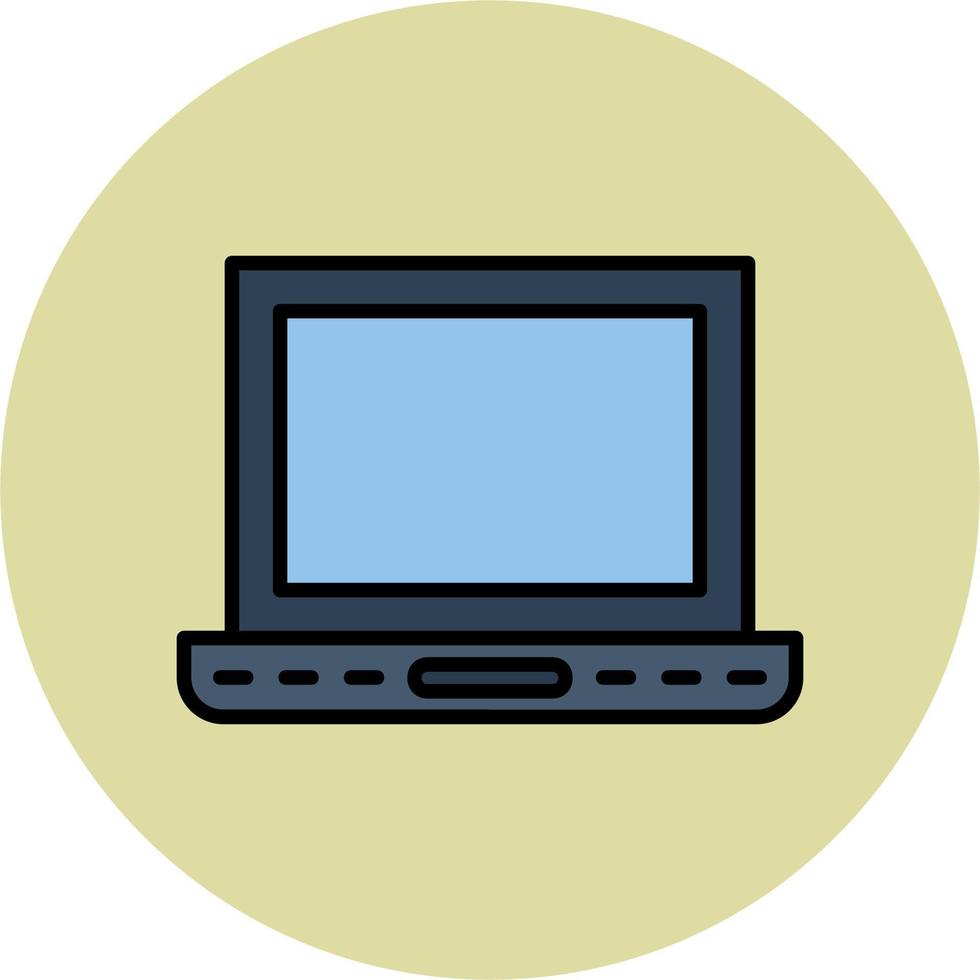 laptop vector pictogram