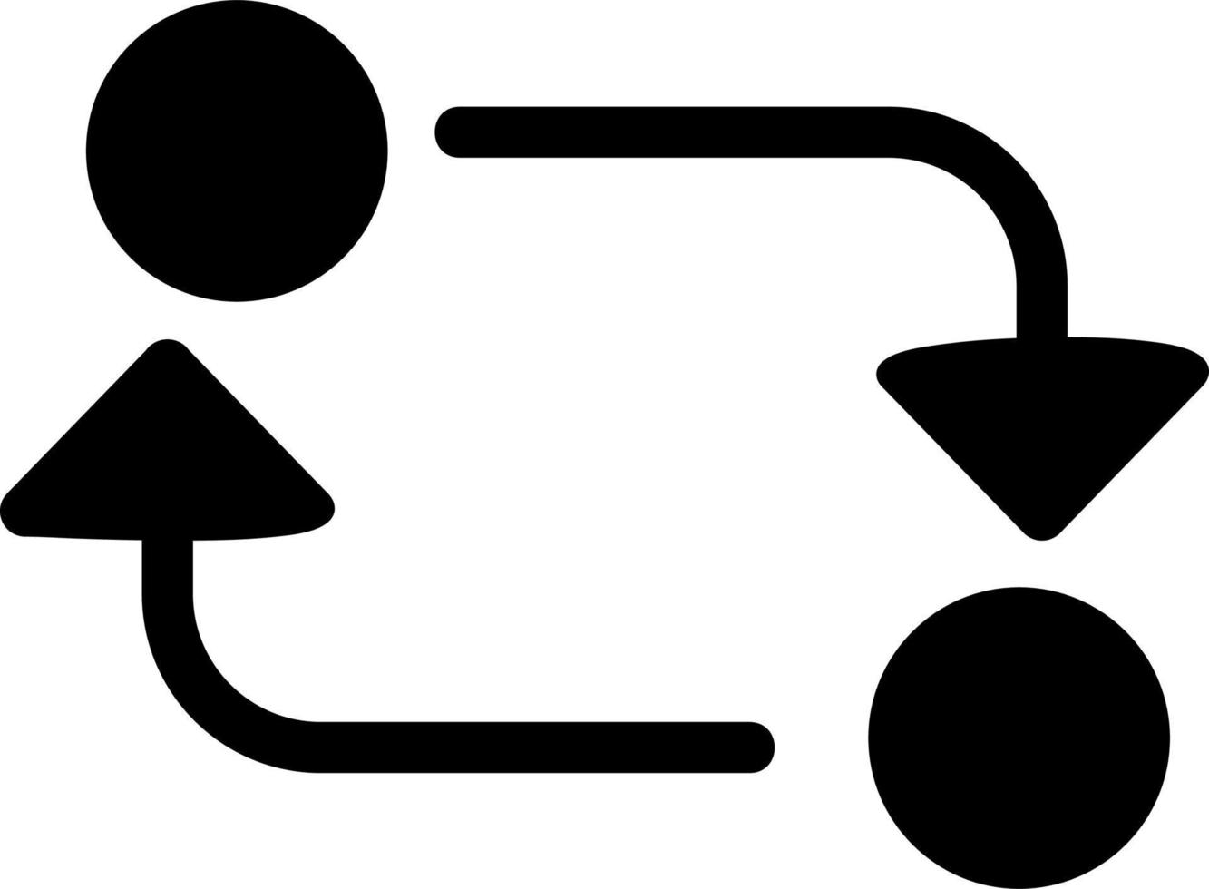 uitwisseling vector pictogram