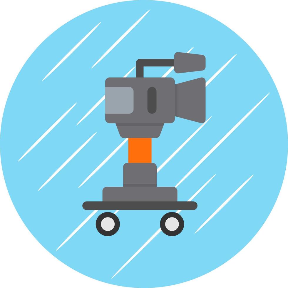 camera dolly vector icoon ontwerp