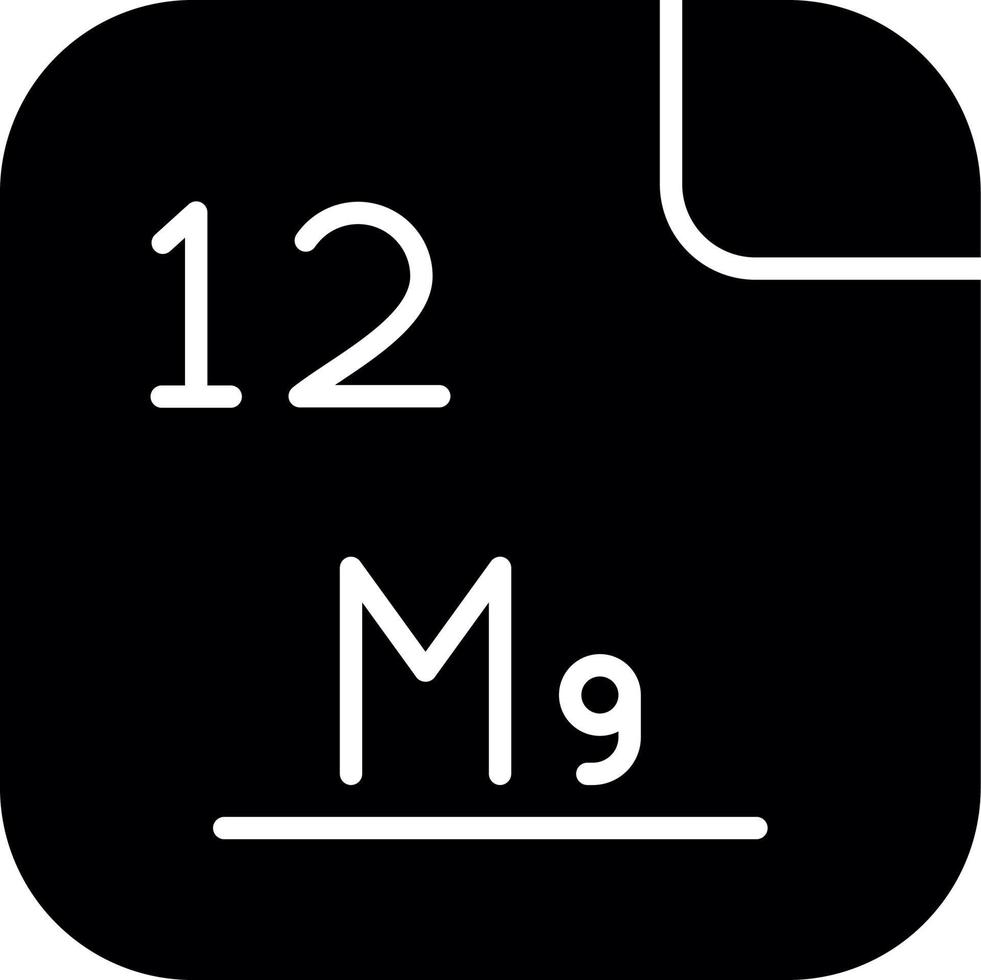 magnesium vector icoon