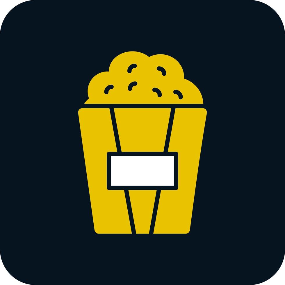 popcorn vector icoon ontwerp