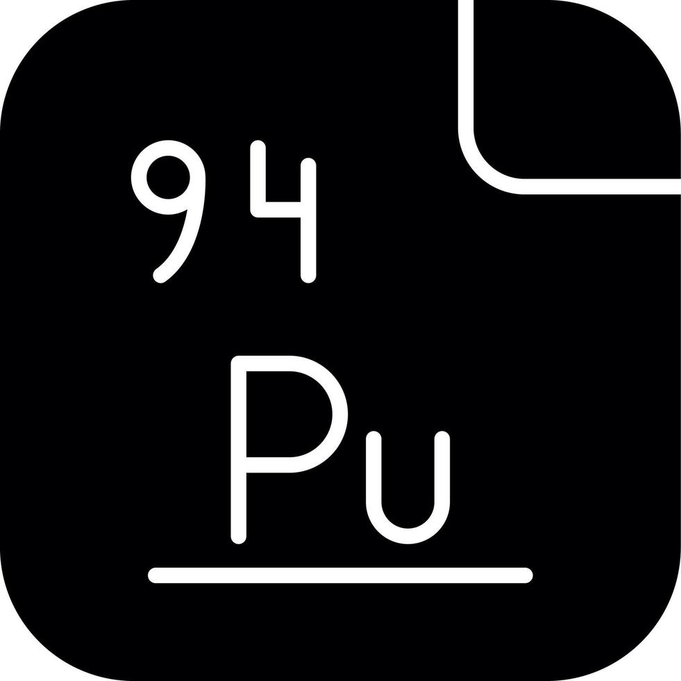 plutonium vector icoon