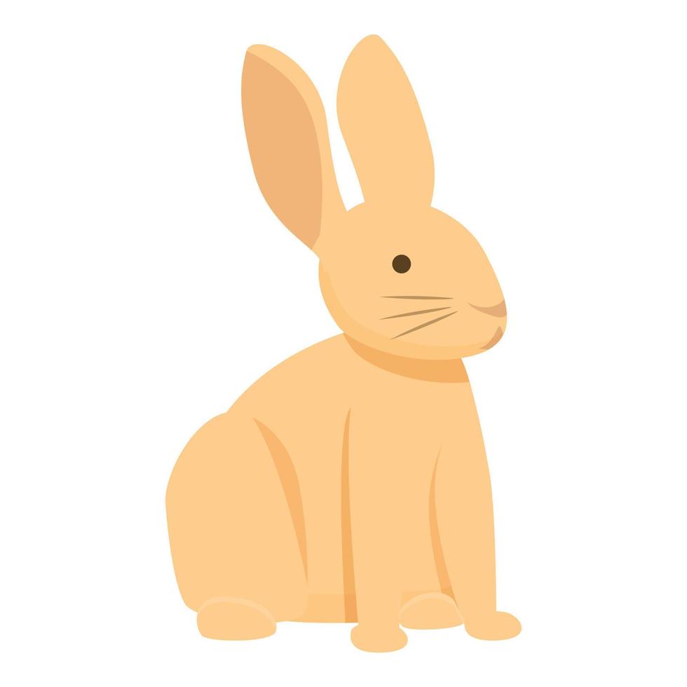 Nederlands konijn icoon tekenfilm vector. huisdier dier vector