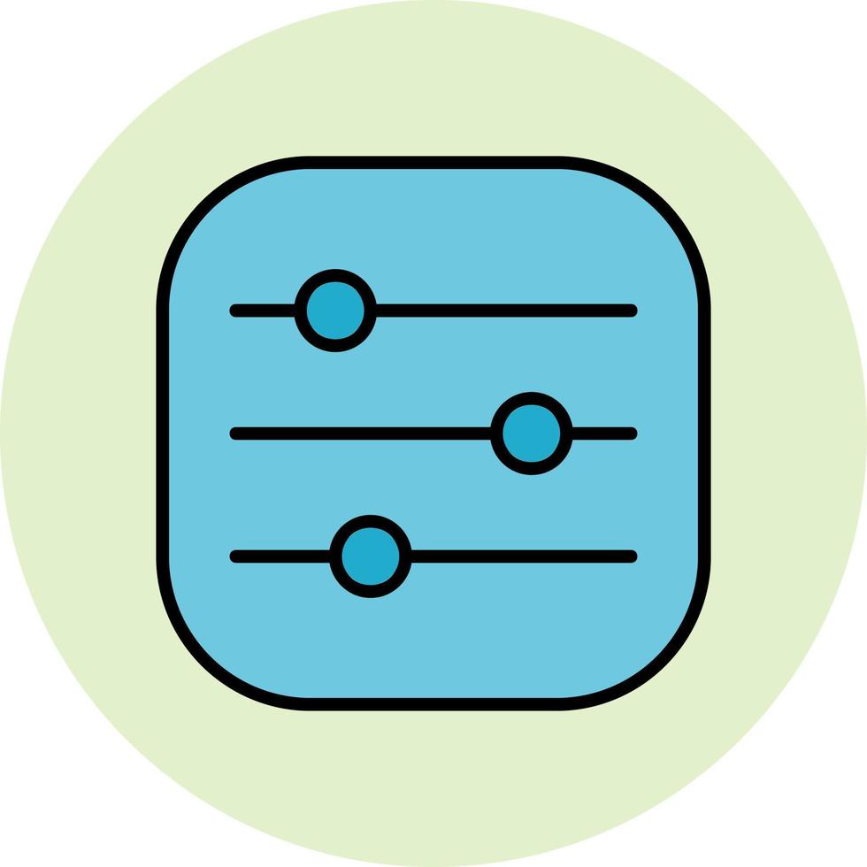 instellingen vector pictogram