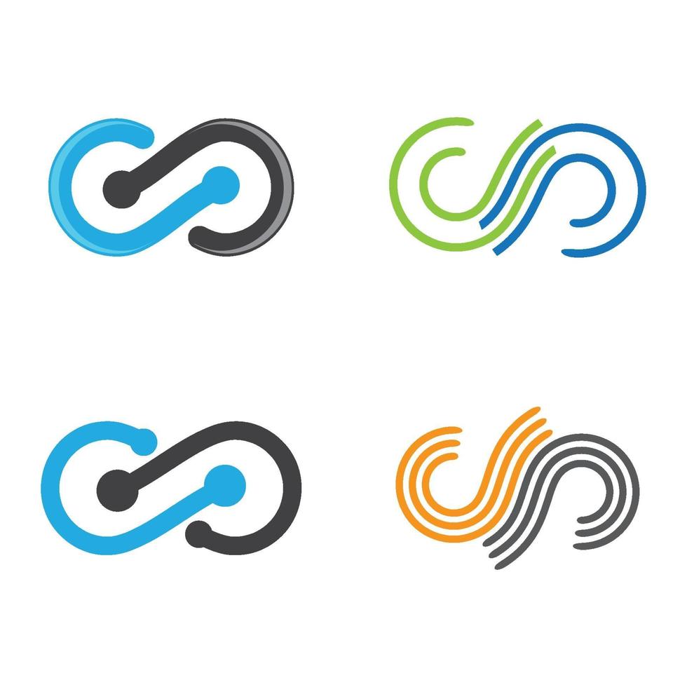 Infinity logo-afbeeldingen vector