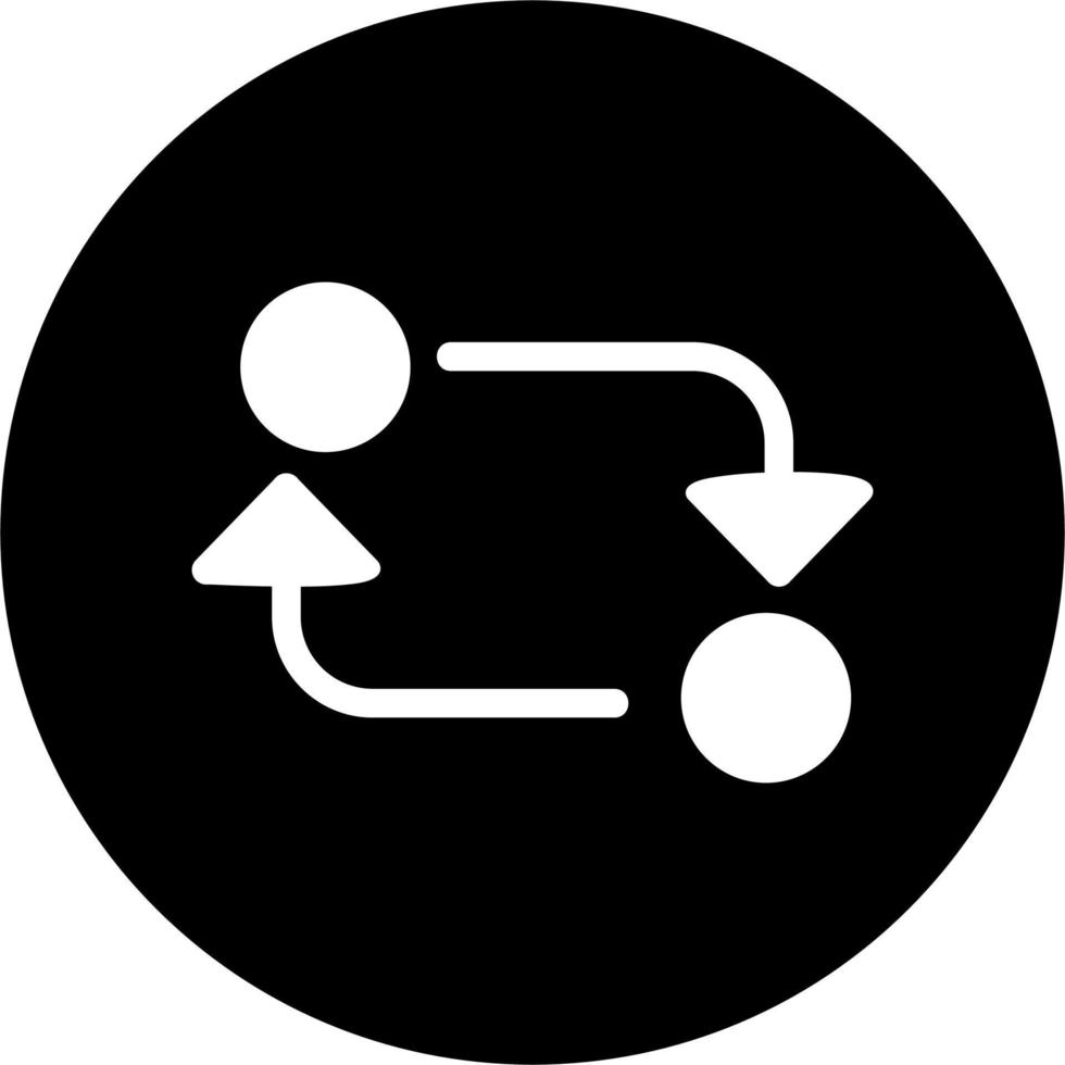 uitwisseling vector pictogram