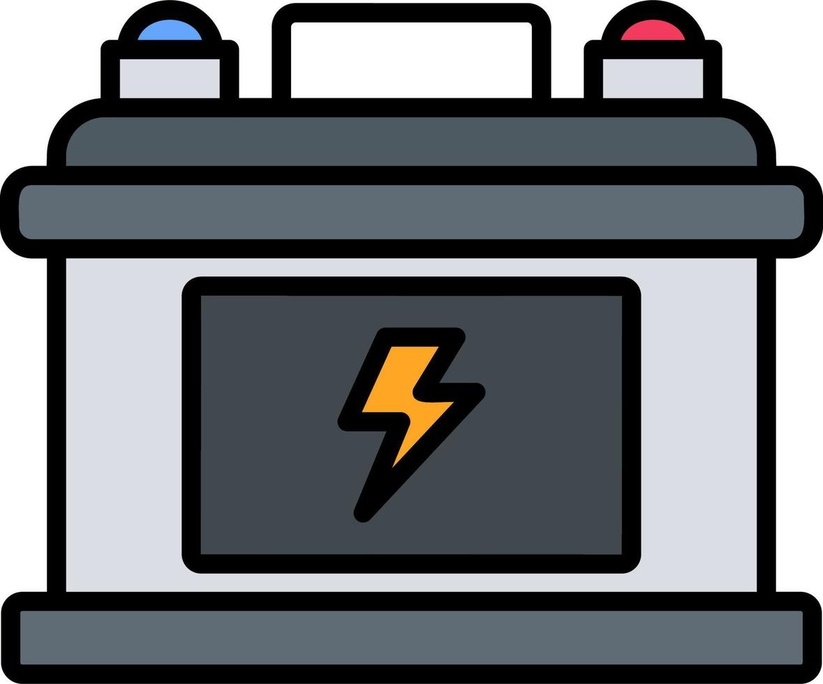 auto batterij vector pictogram