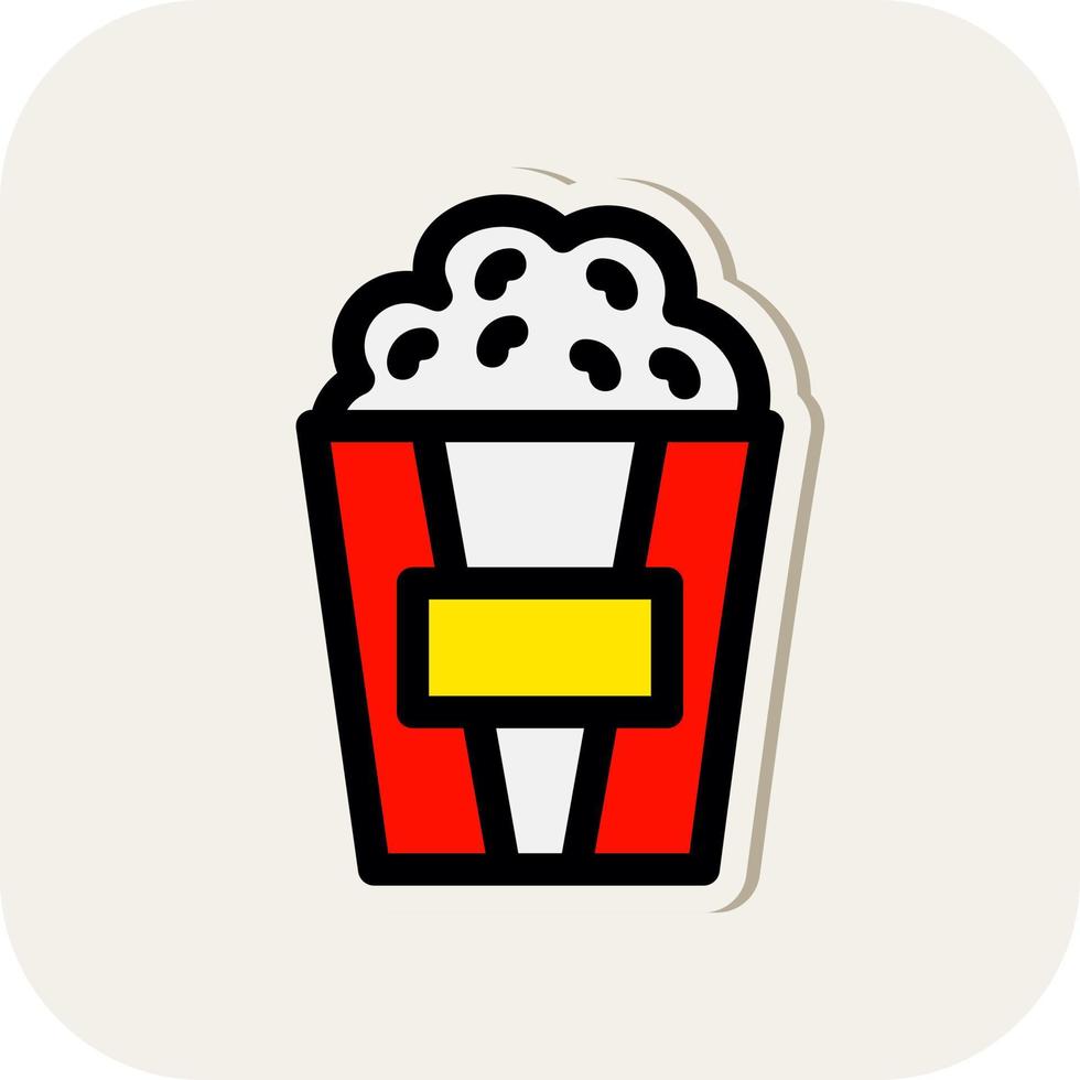 popcorn vector icoon ontwerp