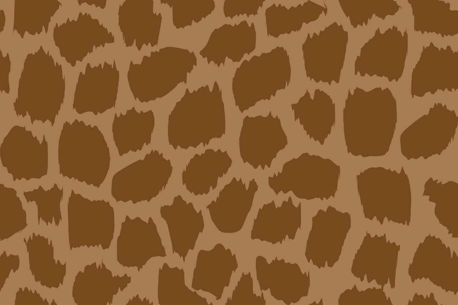 vector naadloos patroon met giraffe huid textuur. herhalen giraffe achtergrond voor textiel ontwerp,