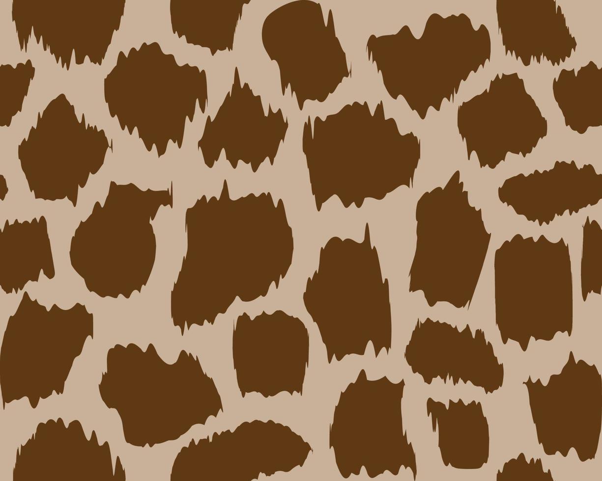 giraffe huid naadloos vector patroon