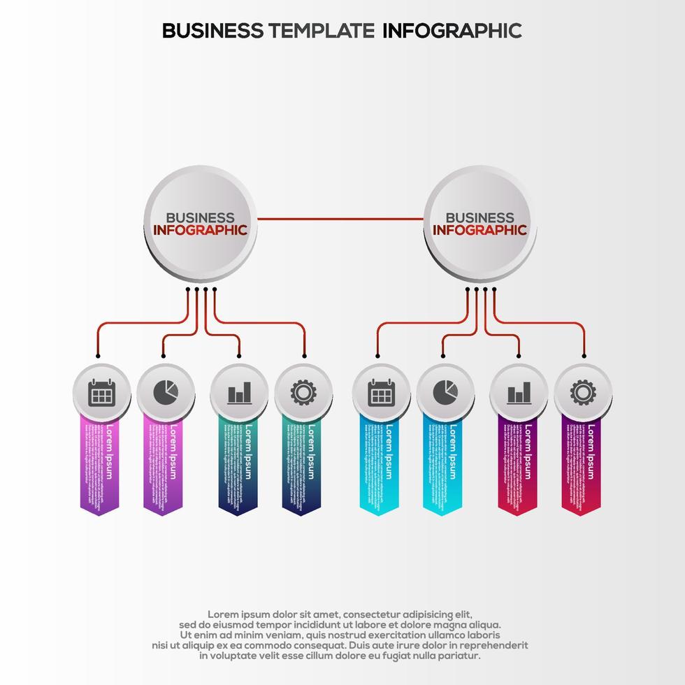 premie vector helling infographic stappen sjabloon