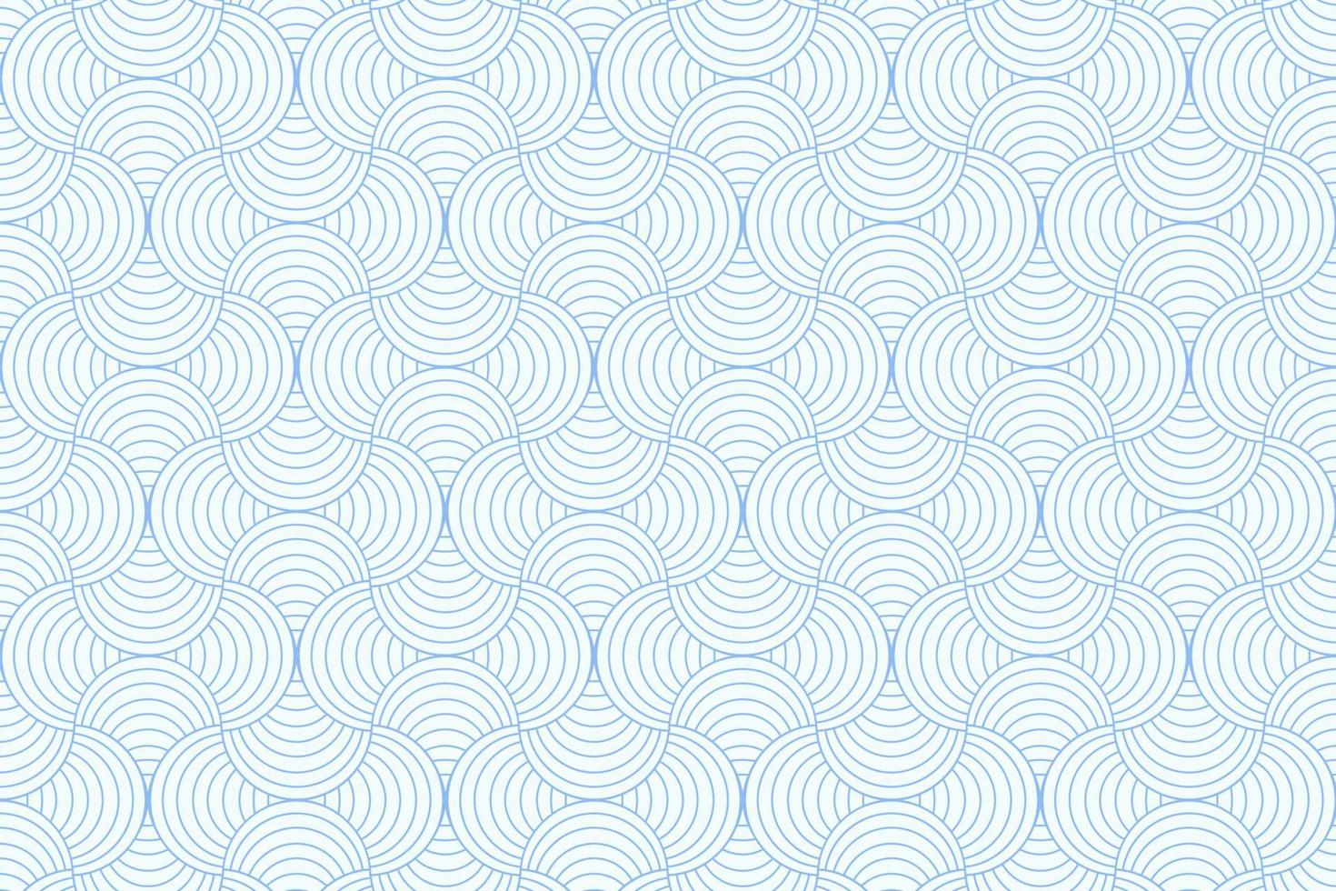 abstract blauw Golf naadloos patroon meetkundig sjabloon achtergrond decoratie behang ontwerp vector